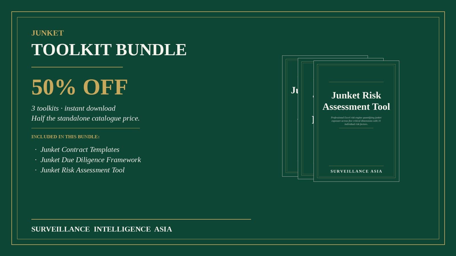 Junket Toolkit Bundle — bundle cover