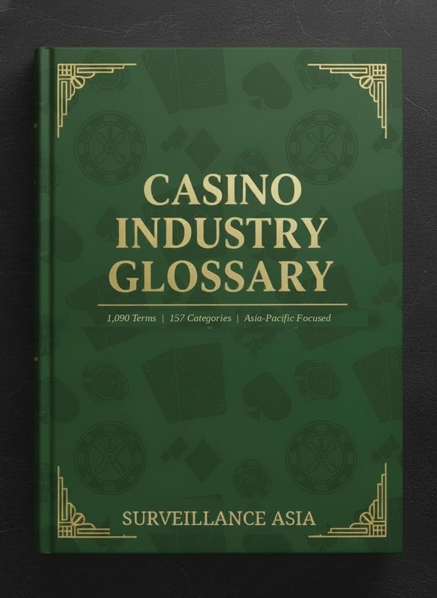Casino Industry Glossary, book cover
