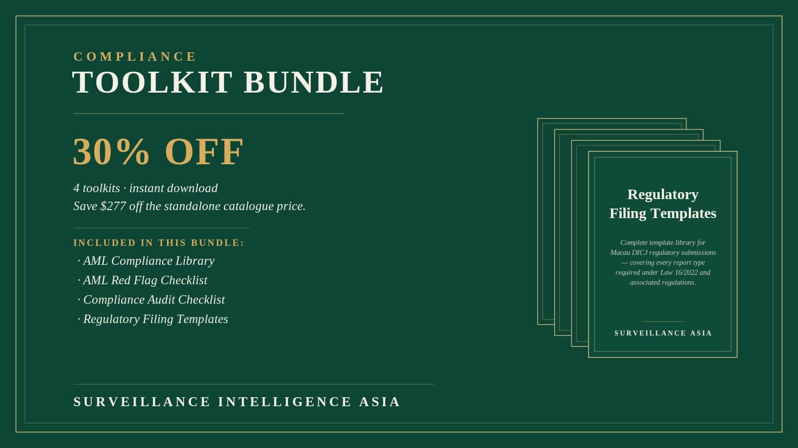 Compliance Toolkit Bundle, bundle cover